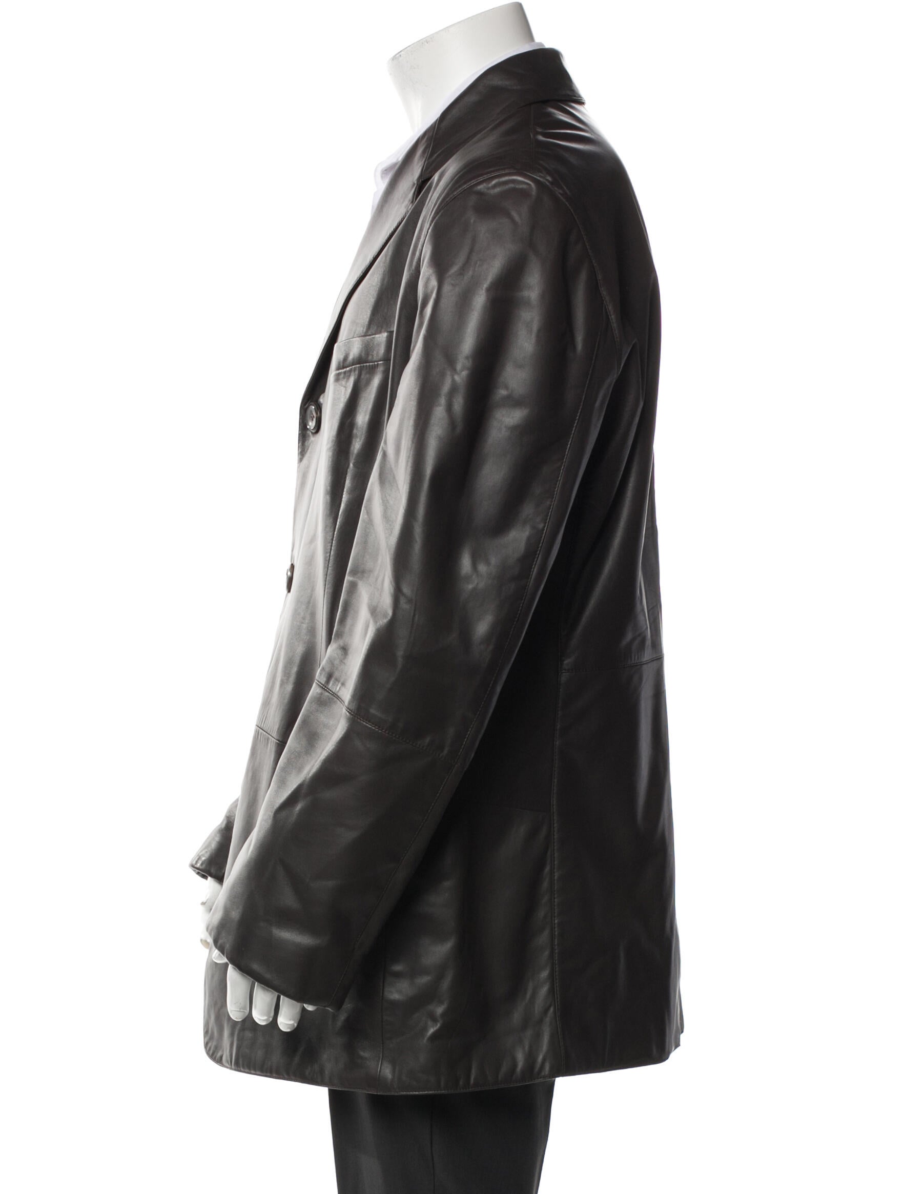 Giorgio Armani Lambskin Jacket