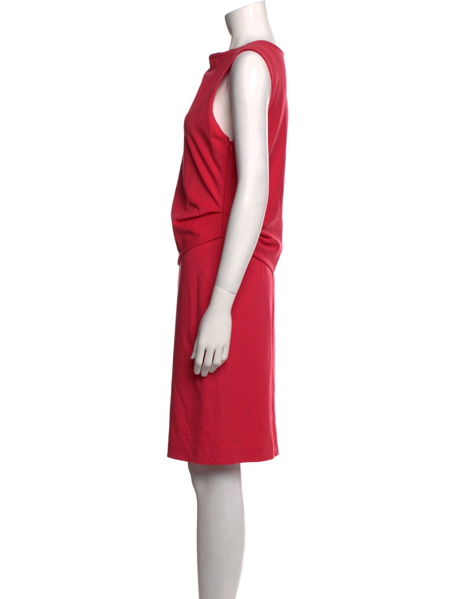 Giorgio Armani Bateau Neckline Knee-Length Dress w/ Tags