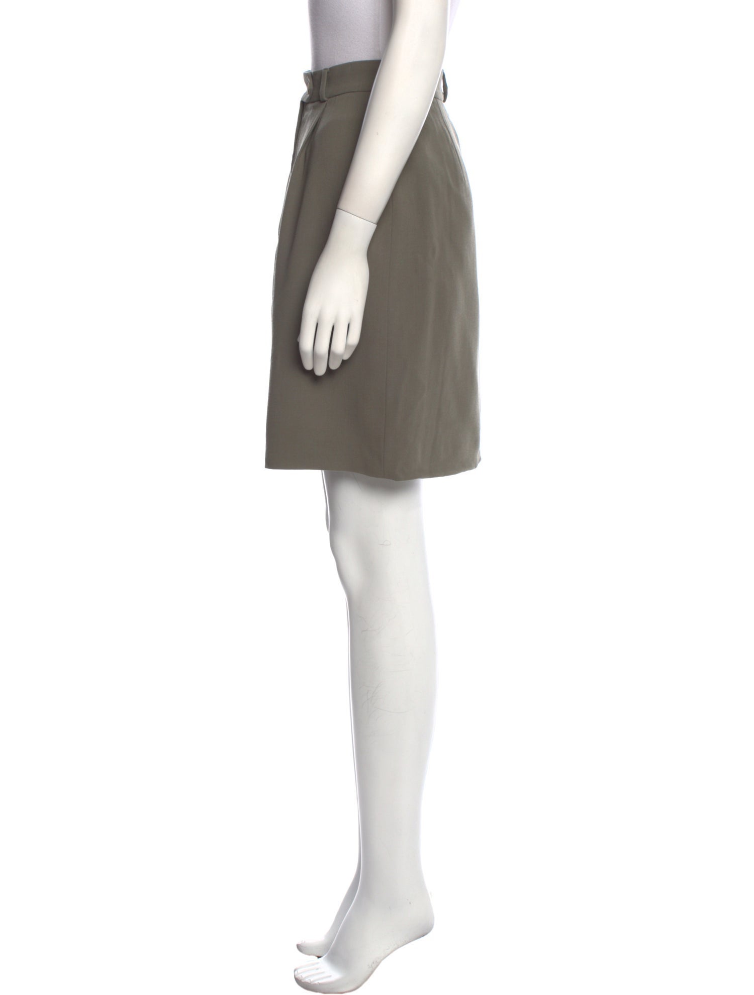 Giorgio Armani Wool Knee-Length Skirt