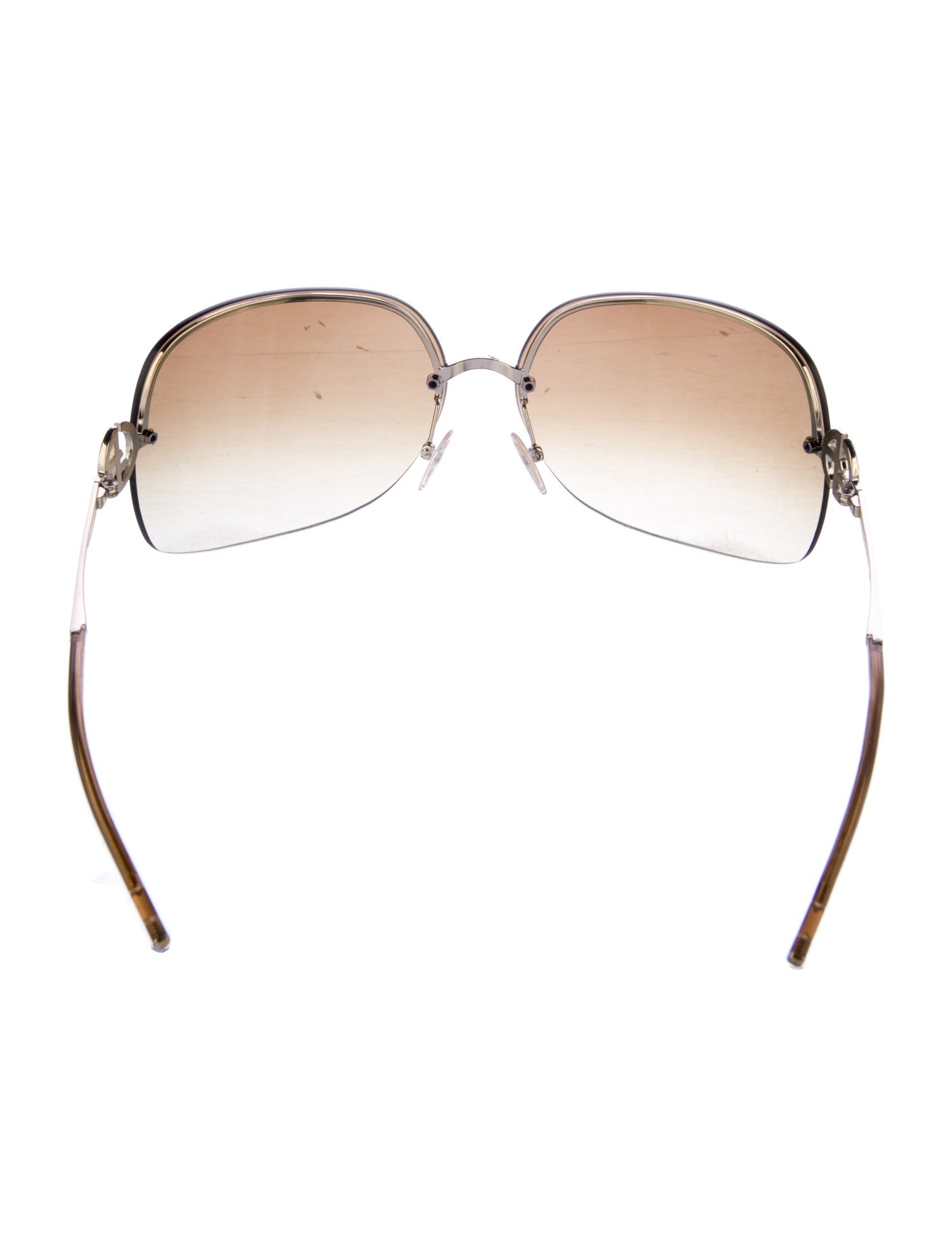 Giorgio Armani Oversize Gradient Sunglasses