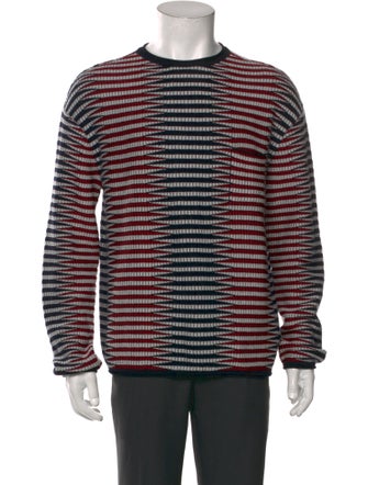 Giorgio Armani Printed Crew Neck Pullover