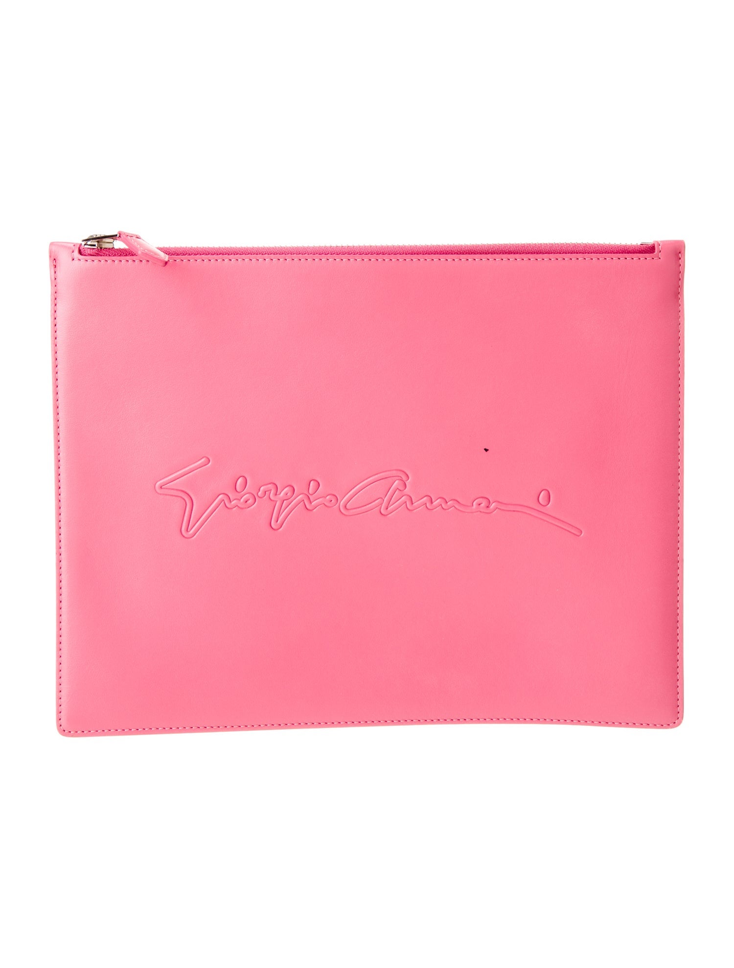 Giorgio Armani Leather Clutch