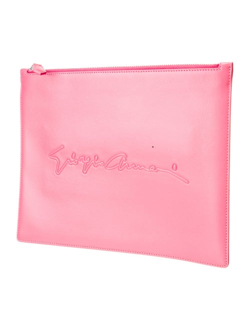 Giorgio Armani Leather Clutch