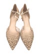 Giorgio Armani Leather D'Orsay Flats