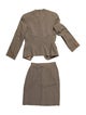 Giorgio Armani Wool Skirt Suit