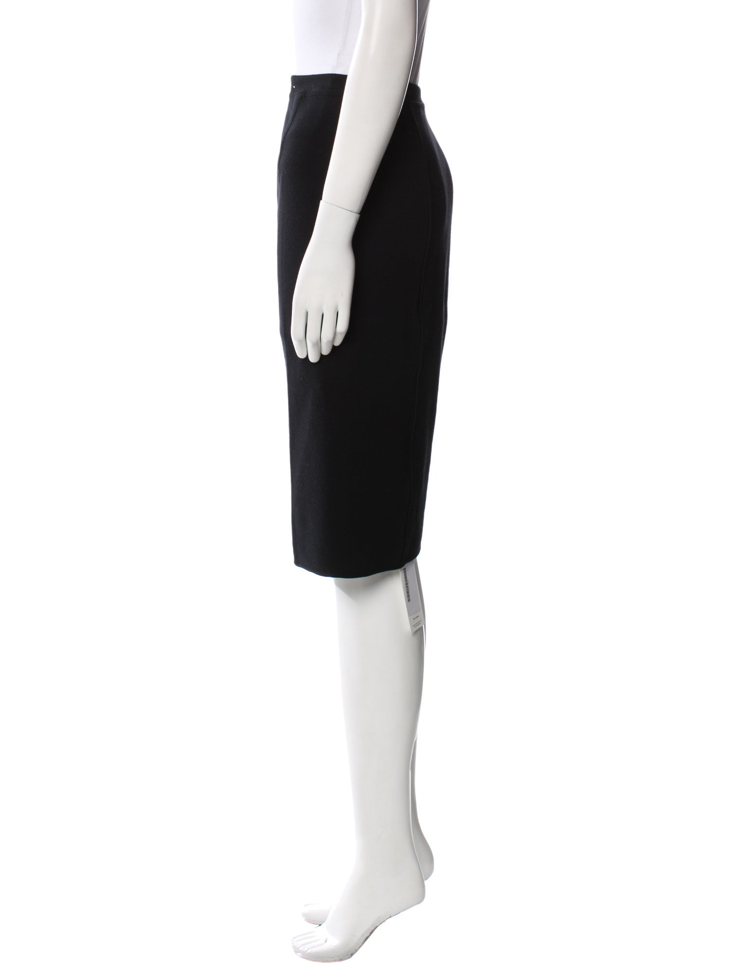 Giorgio Armani Virgin Wool Knee-Length Skirt