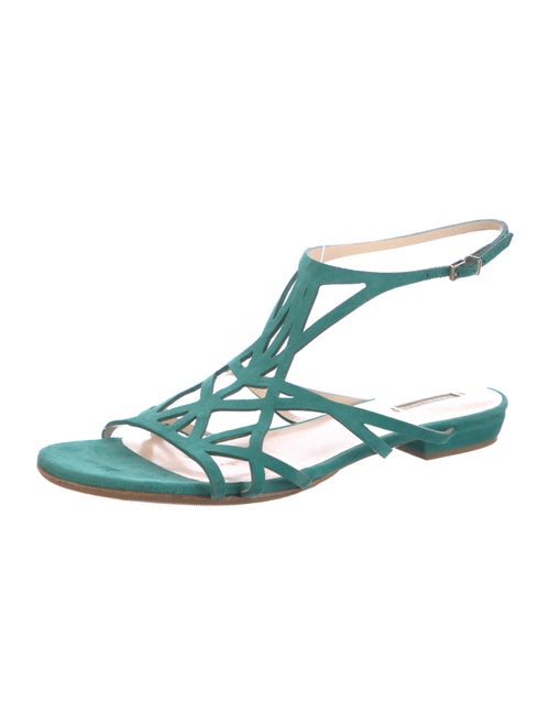 Giorgio Armani Suede Gladiator Sandals