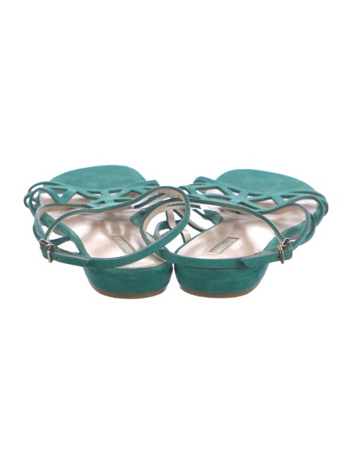 Giorgio Armani Suede Gladiator Sandals