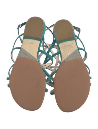 Giorgio Armani Suede Gladiator Sandals