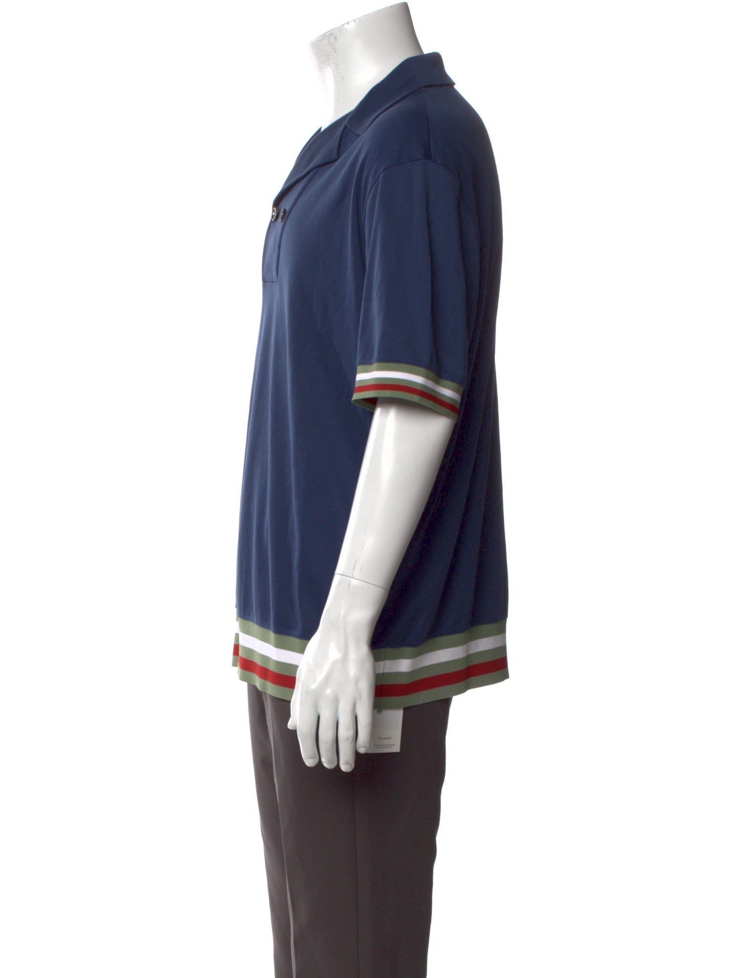 Giorgio Armani Collar Short Sleeve Polo Shirt