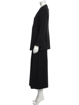 Giorgio Armani Virgin Wool Skirt Set