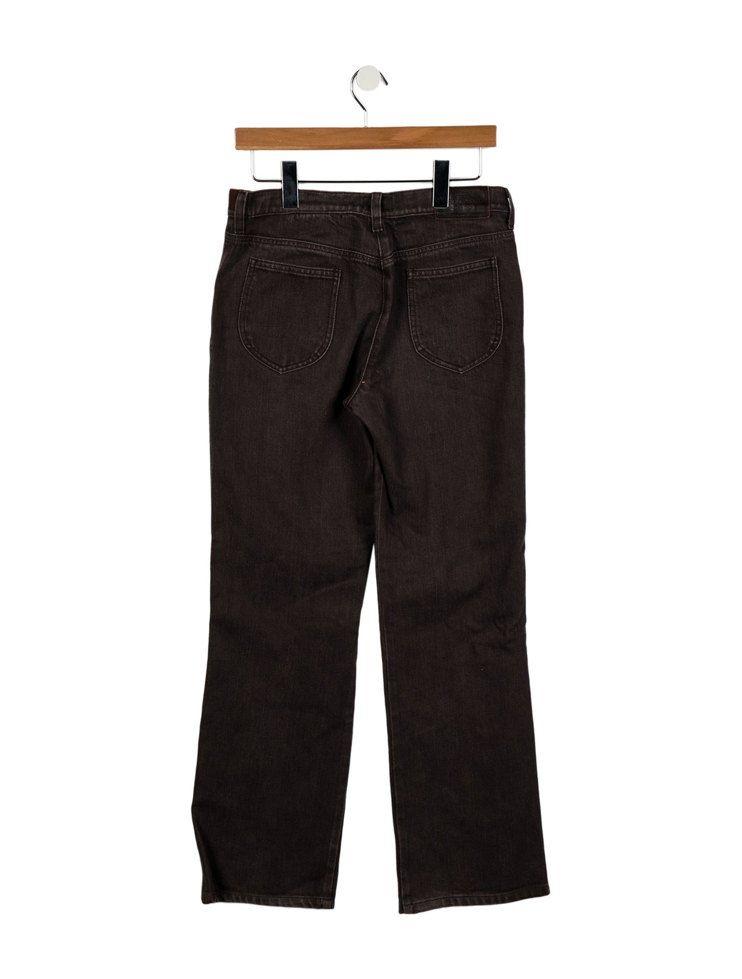 Giorgio Armani Mid-Rise Wide Leg Jeans