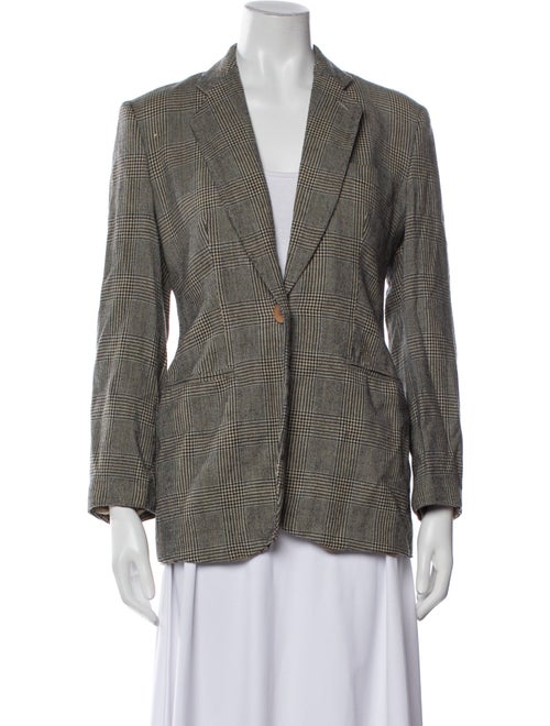 Giorgio Armani Houndstooth Print Blazer