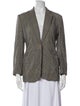 Giorgio Armani Houndstooth Print Blazer