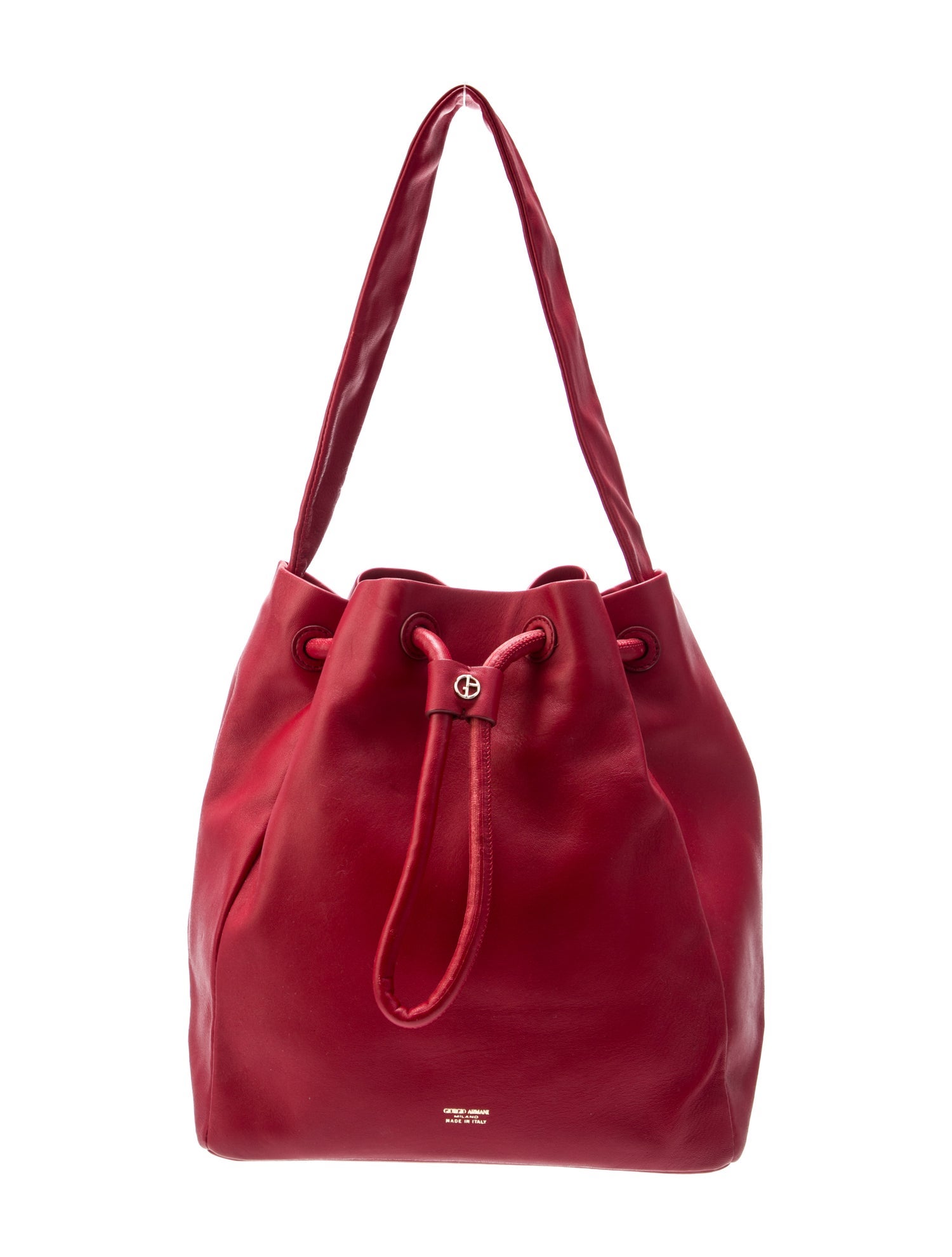 Giorgio Armani Leather Shoulder Bag