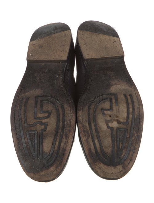 Giorgio Armani Leather Loafers