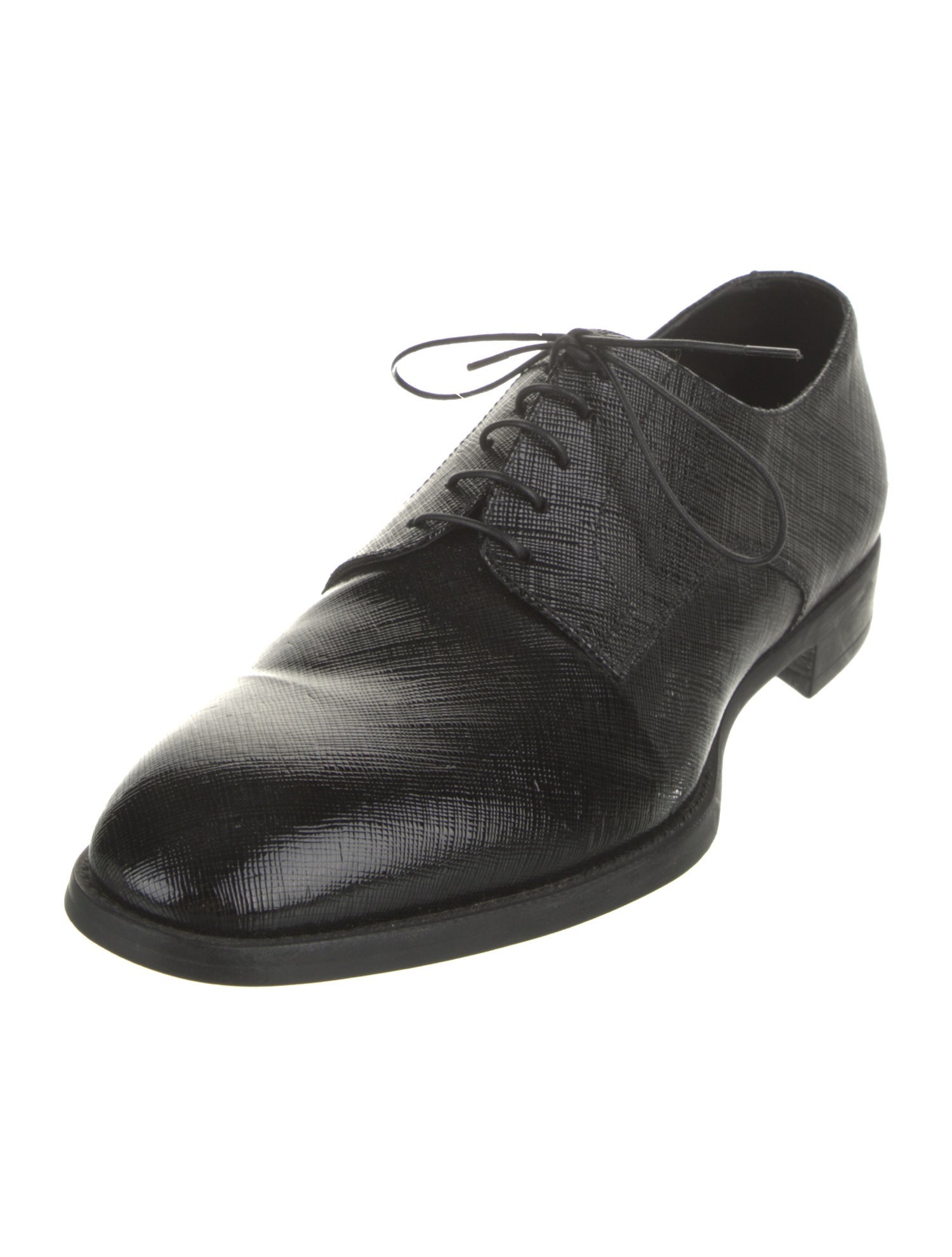 Giorgio Armani Patent Leather Oxfords