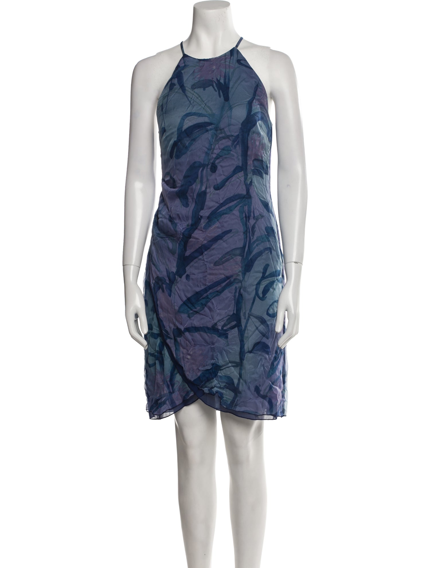 Giorgio Armani Silk Mini Dress