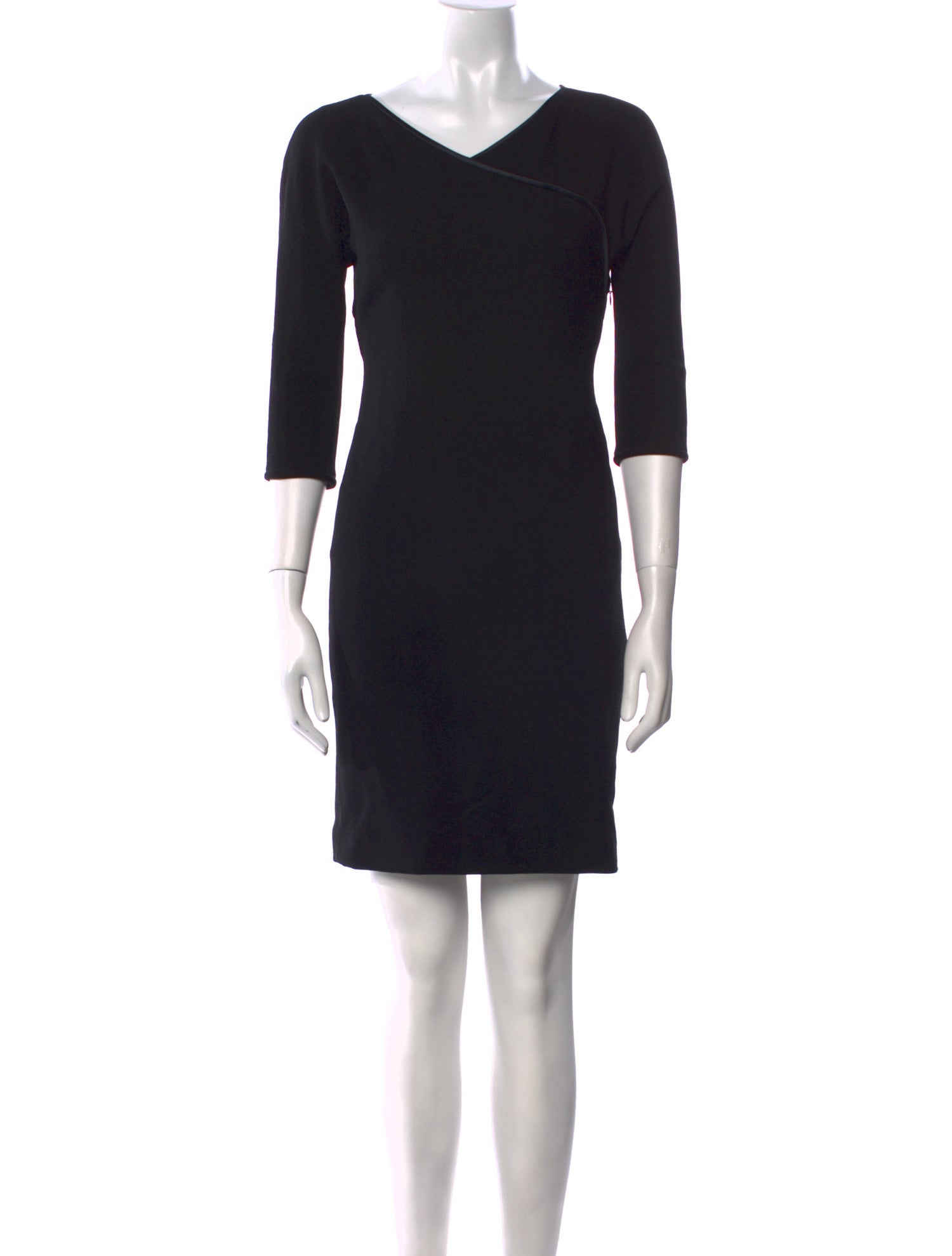 Giorgio Armani Virgin Wool Mini Dress