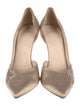 Giorgio Armani Satin D'Orsay Pumps