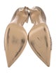 Giorgio Armani Satin D'Orsay Pumps