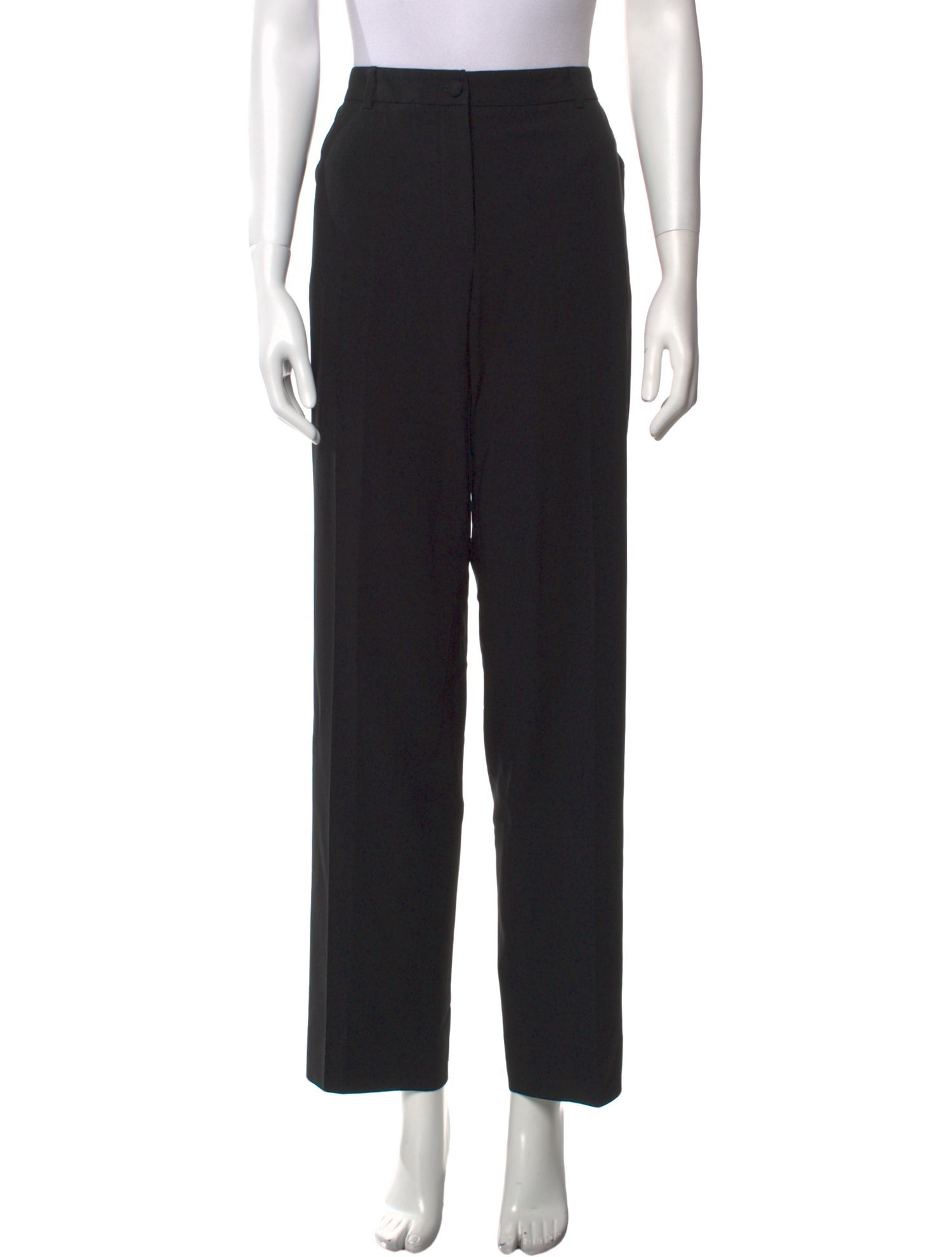 Giorgio Armani Wool Straight Leg Pants