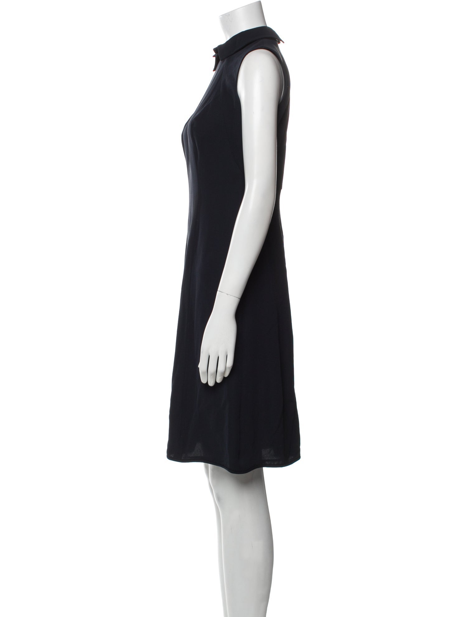 Giorgio Armani Silk Knee-Length Dress