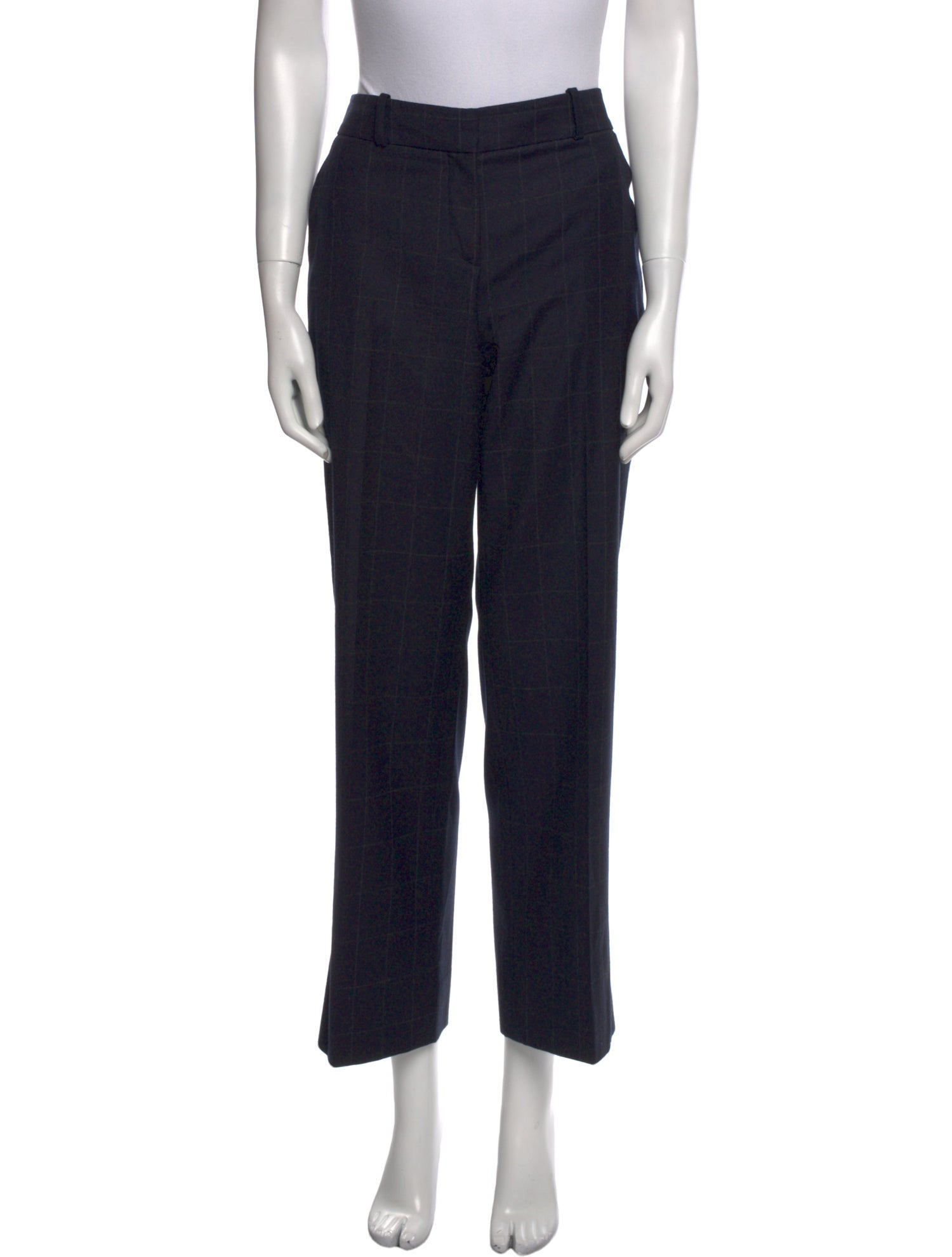 Giorgio Armani Virgin Wool Wide Leg Pants