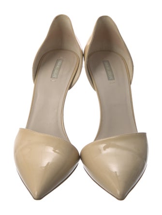 Giorgio Armani Suede D'Orsay Pumps