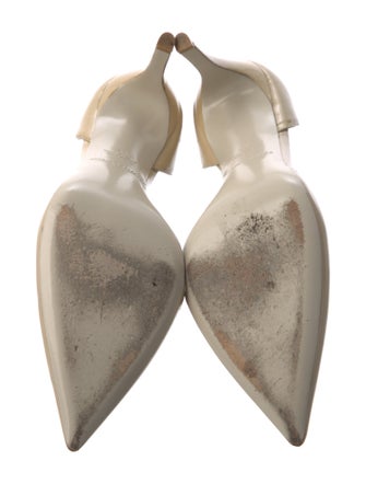 Giorgio Armani Suede D'Orsay Pumps