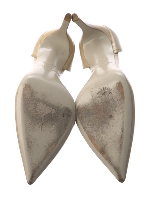 Giorgio Armani Suede D'Orsay Pumps