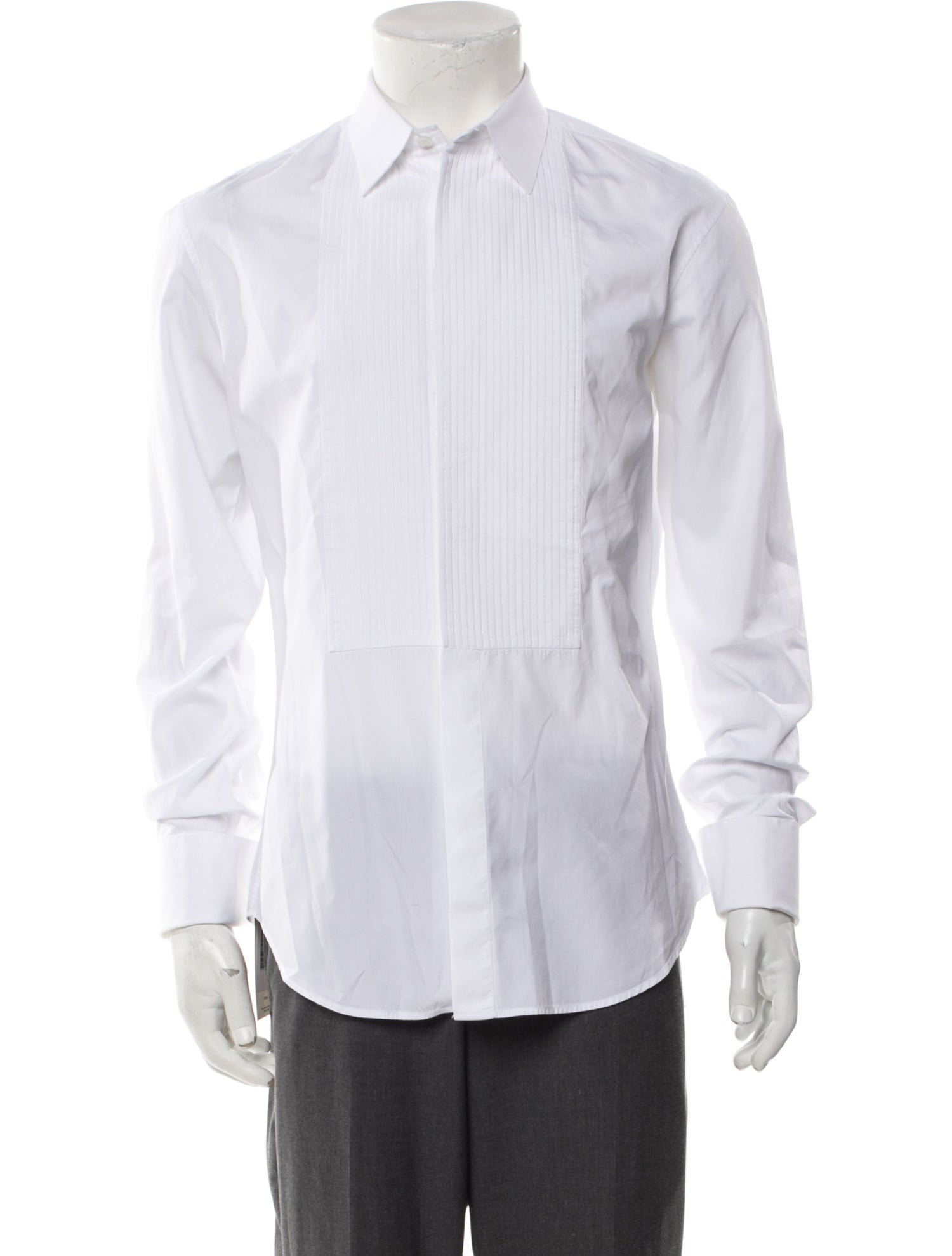 Giorgio Armani Long Sleeve Tuxedo Shirt