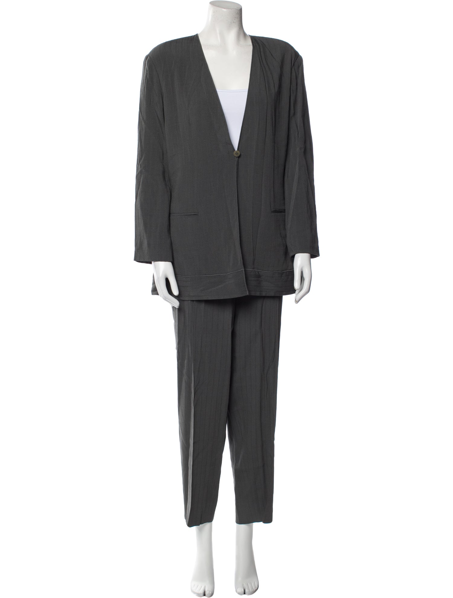 Giorgio Armani Wool Pantsuit