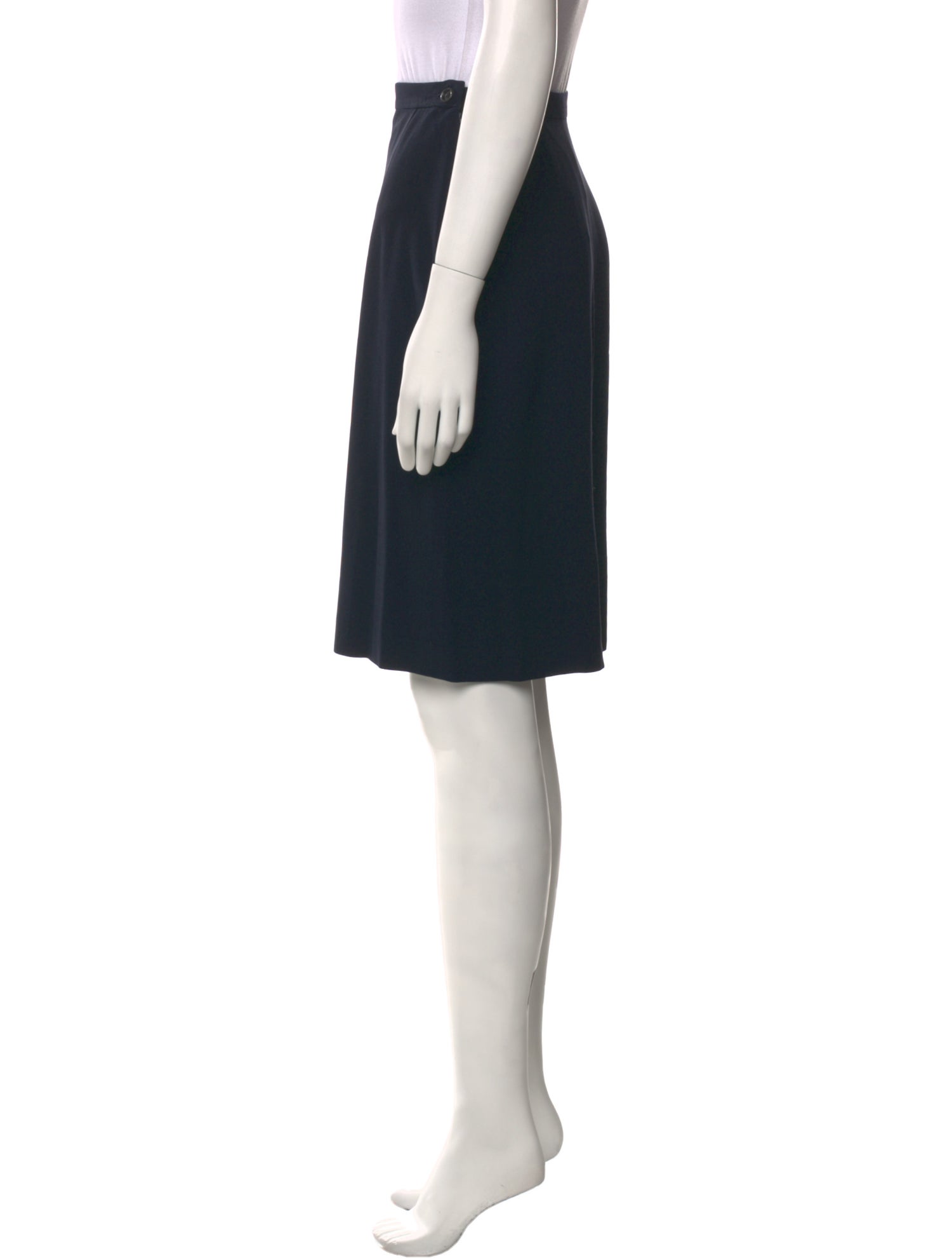 Giorgio Armani Wool Knee-Length Skirt