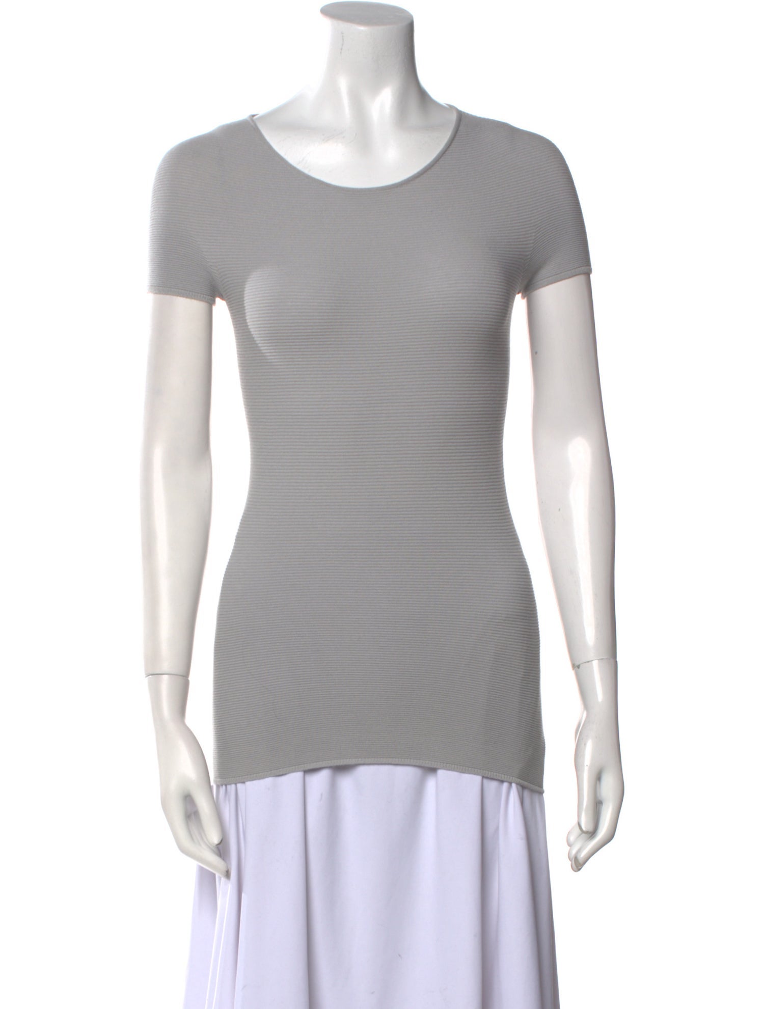 Giorgio Armani Scoop Neck Short Sleeve T-Shirt