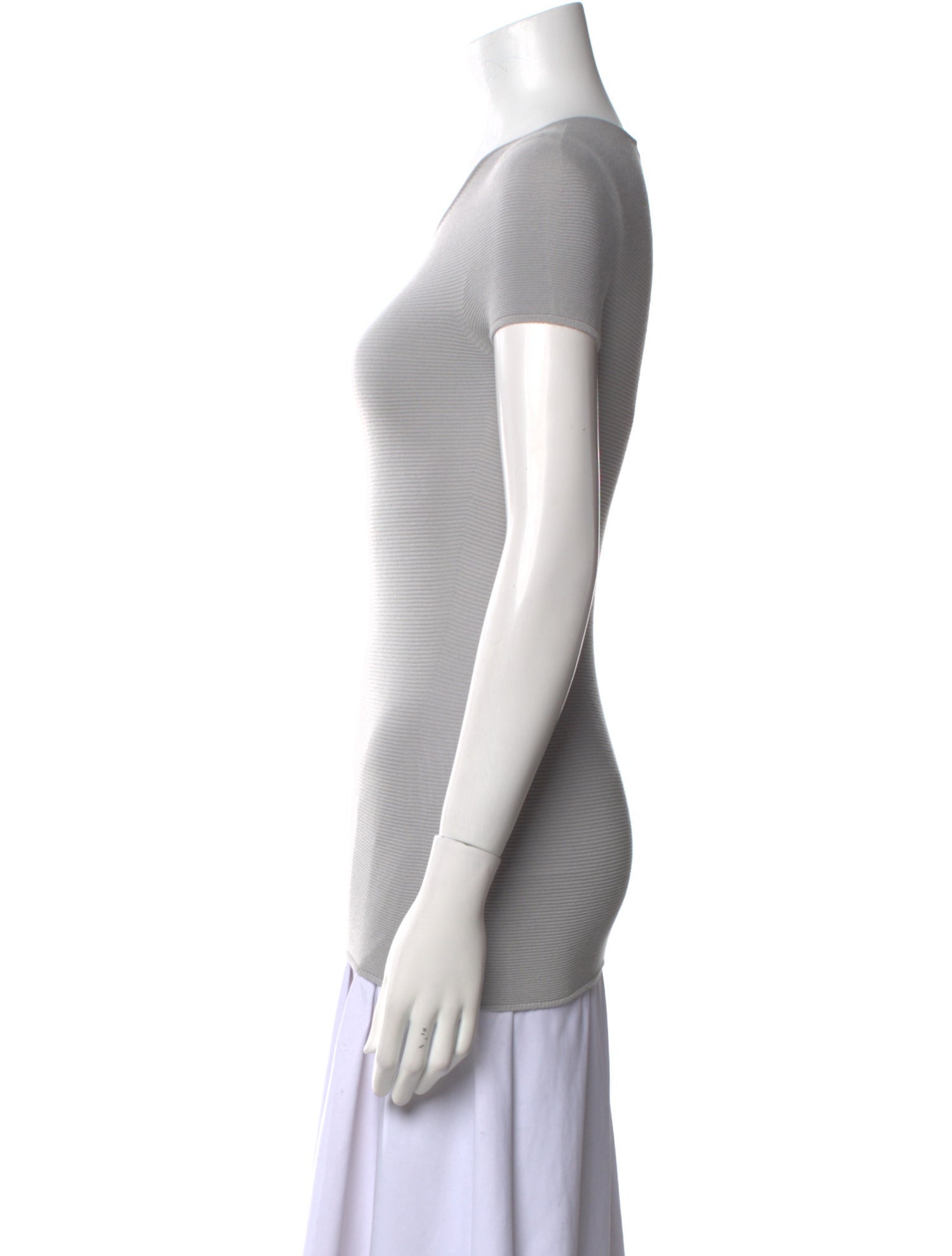 Giorgio Armani Scoop Neck Short Sleeve T-Shirt