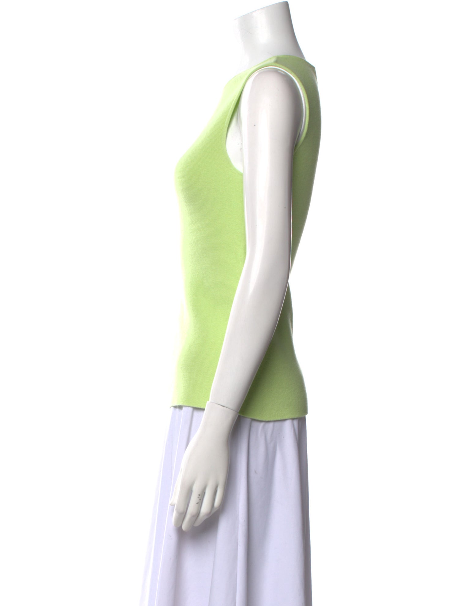Giorgio Armani Crew Neck Sleeveless Top