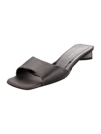 Giorgio Armani Satin Slides