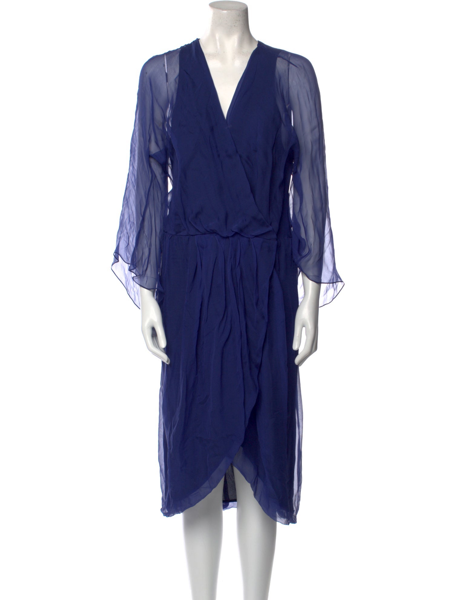 Giorgio Armani Silk Midi Length Dress w/ Tags
