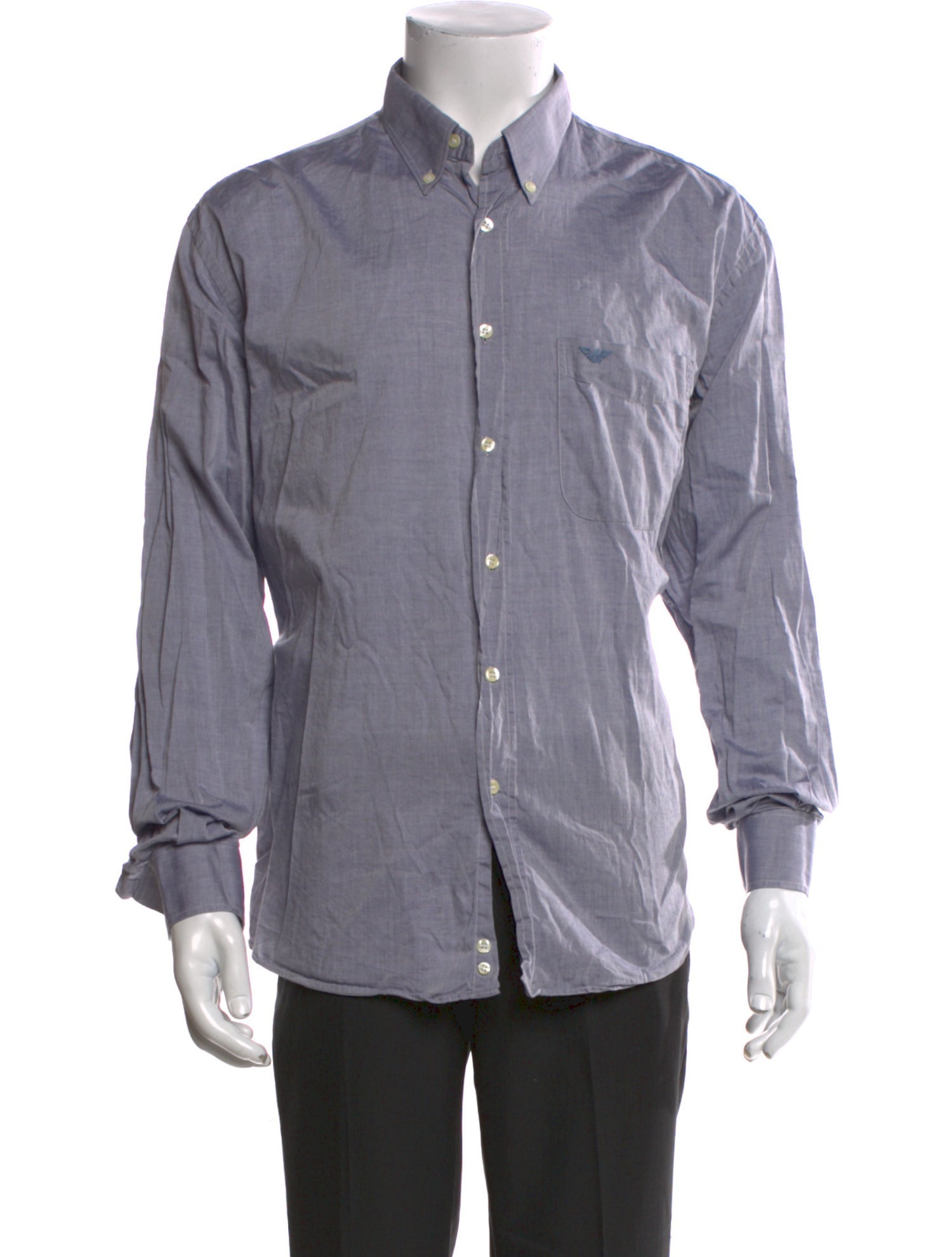 Giorgio Armani Long Sleeve Tuxedo Shirt