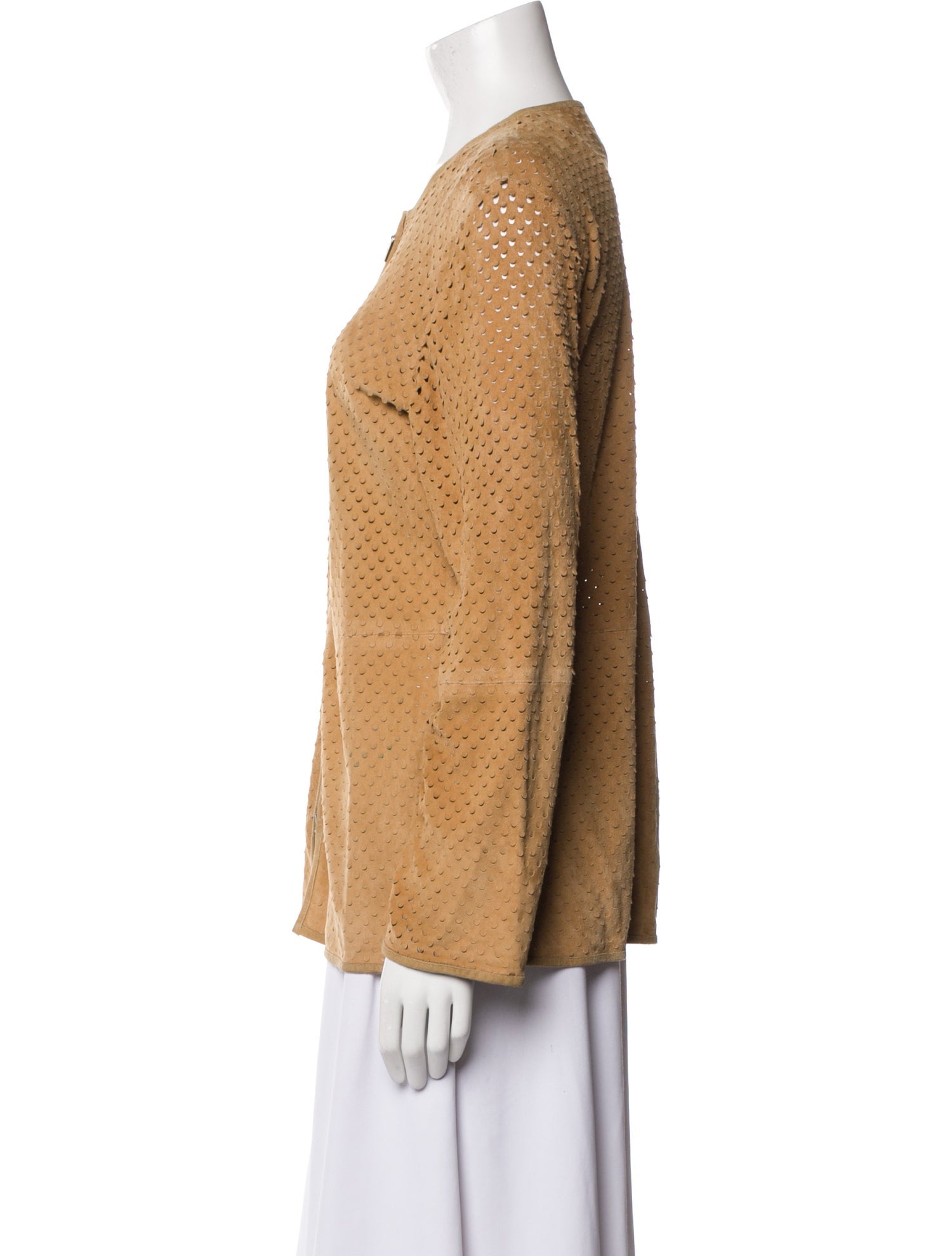 Giorgio Armani Leather Blazer