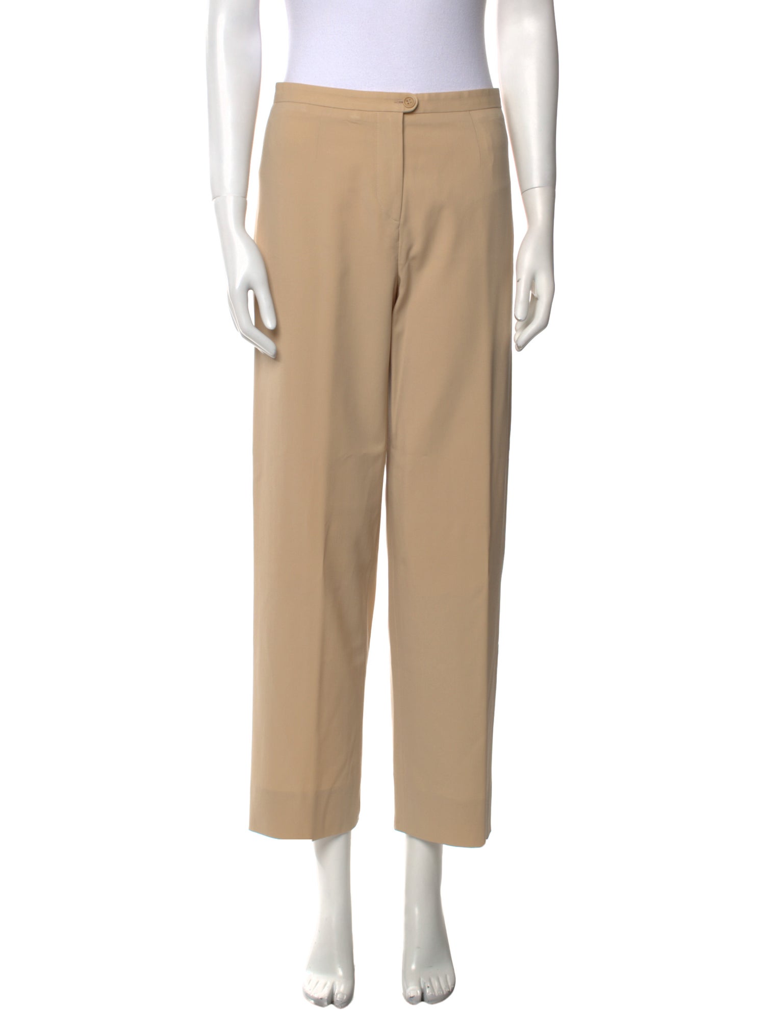 Giorgio Armani Wool Straight Leg Pants