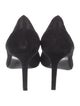Giorgio Armani Suede Bow Accents Pumps
