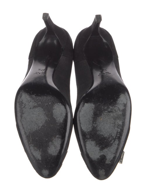 Giorgio Armani Suede Bow Accents Pumps