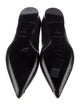 Giorgio Armani Leather Ballet Flats