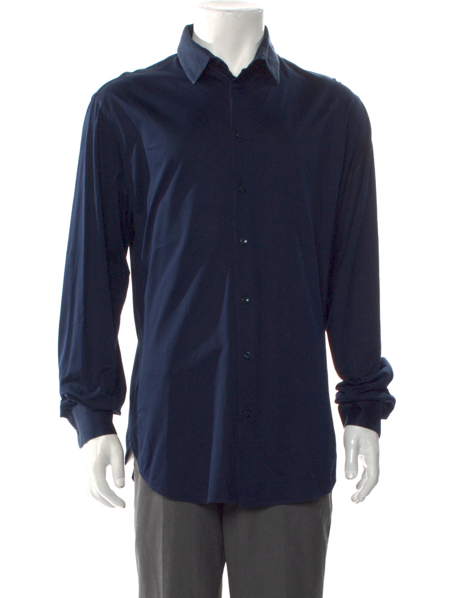 Giorgio Armani Long Sleeve Tuxedo Shirt