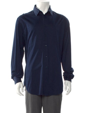 Giorgio Armani Long Sleeve Tuxedo Shirt