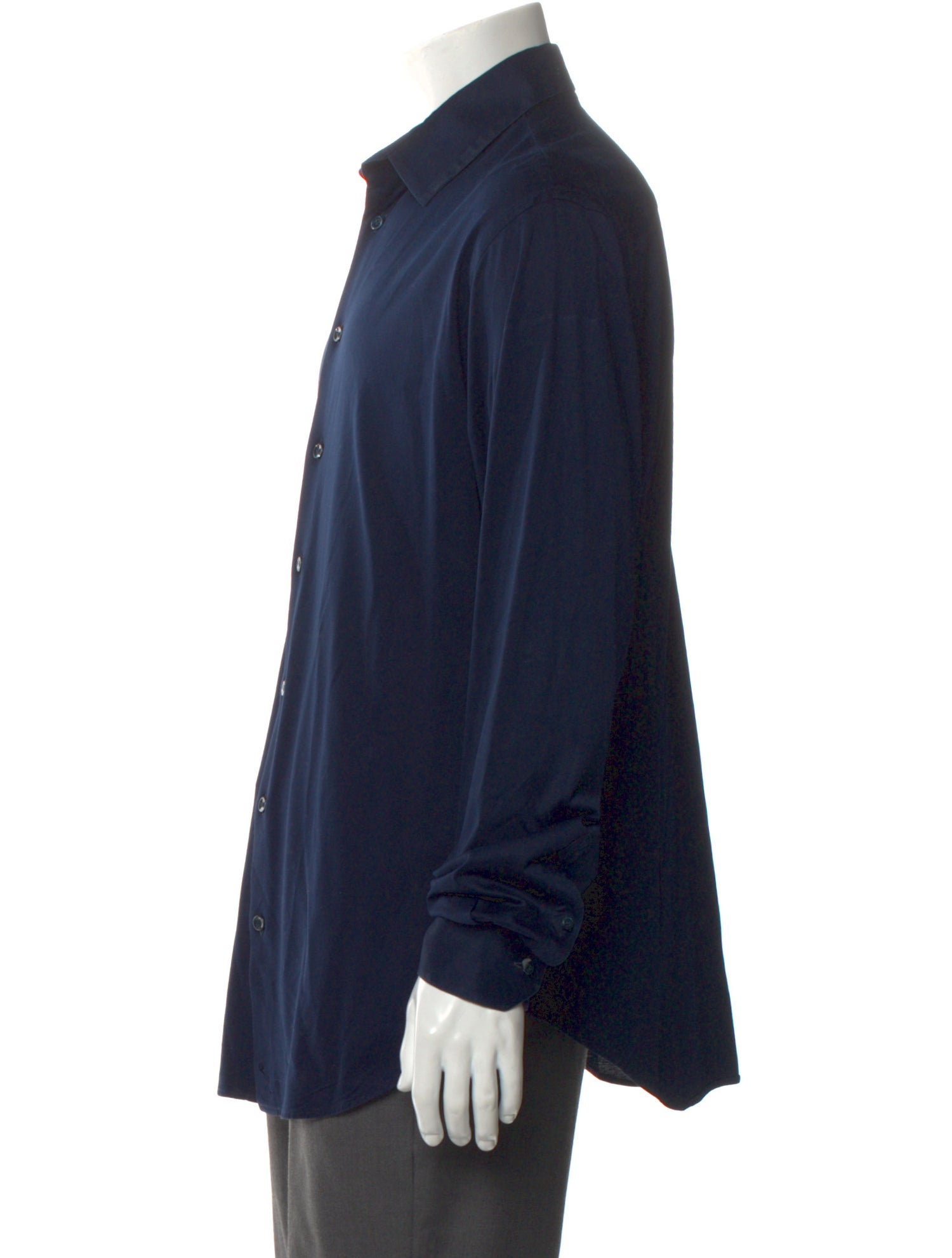 Giorgio Armani Long Sleeve Tuxedo Shirt