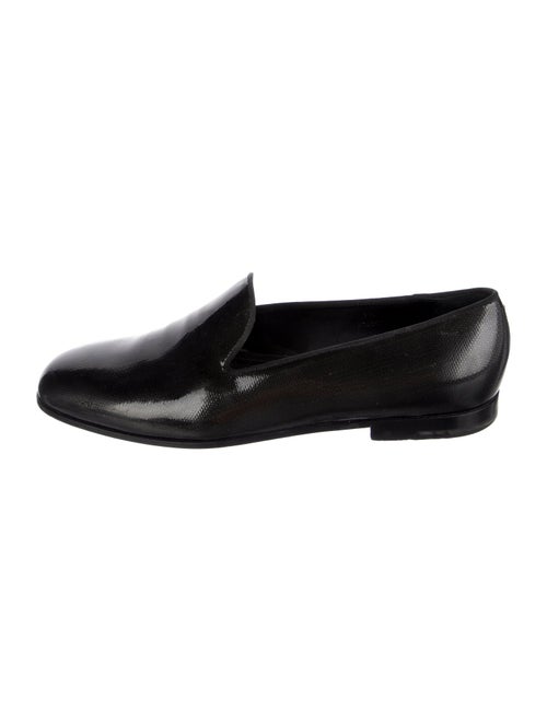 Giorgio Armani Patent Leather Loafers