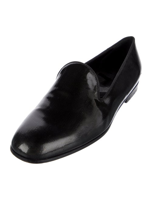 Giorgio Armani Patent Leather Loafers